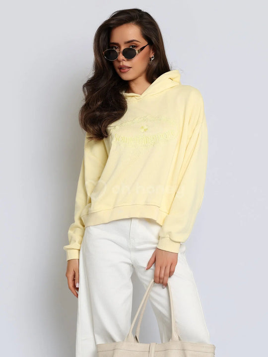 Bluza z Bawełną Żółta MILKY ohhoney