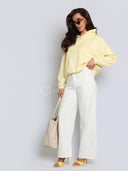 Bluza z Bawełną Żółta MILKY