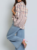 Nerka Skóra Naturalna Liliowa TOLA