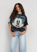 T-shirt Bawełniany Granatowy DISNEY MICKEY DENIM