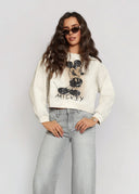 Bluza Bawełniana Beżowa DISNEY MICKEY VINTAGE