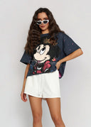 T-shirt Bawełniany Granatowy DISNEY MICKEY ROYAL