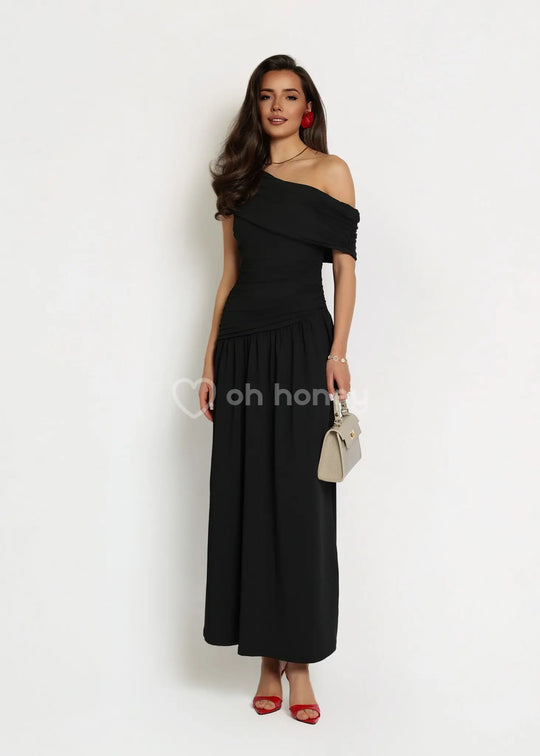 Sukienka Maxi Czarna CASSANDRA ohhoney