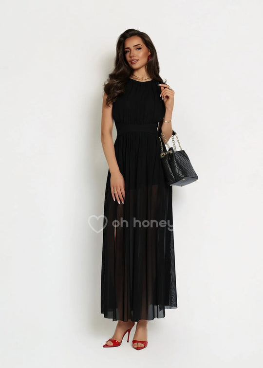 Sukienka Maxi Czarna ZAFIRA ohhoney