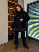 Płaszcz Czarny LENORA