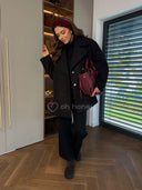 Płaszcz Czarny LENORA