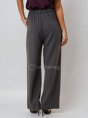 Spodnie Eleganckie Grafitowe KAREN