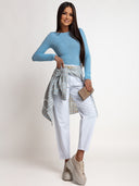 Spodnie Jeansowe Białe DALLAS