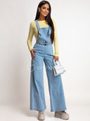 Bluzka z Bawełną i Wiskozą Żółta SOFT BASIC