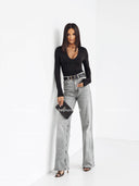 Body z wiskozą Czarne NOEMI 