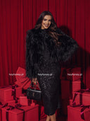 Cekinowa Spódnica midi Czarna GLITZ & GLAM