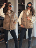 Kamizelka Puchowa z Naturalnym Wypełnieniem Fango SIMONA