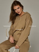 Komplet dzianinowy Sweter i Spodnie Camel DAKOTA