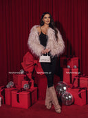 Kurtka Futrzana Beżowa LUXURY LAM 