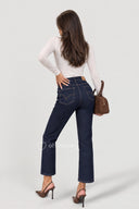 Spodnie Jeansowe Mom Fit Granatowe JENNA