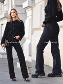 Spodnie long jeans Czarne HARRIET